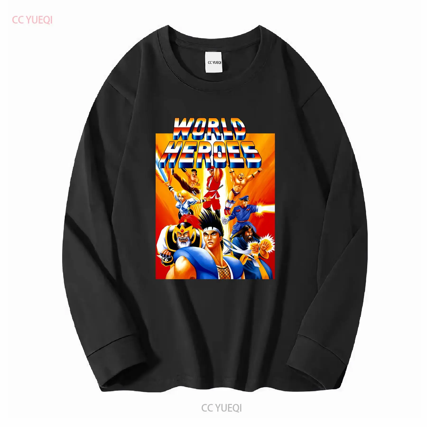 World Heroes Classic NEO GEO V - Retro Gaming T Shirt review and price