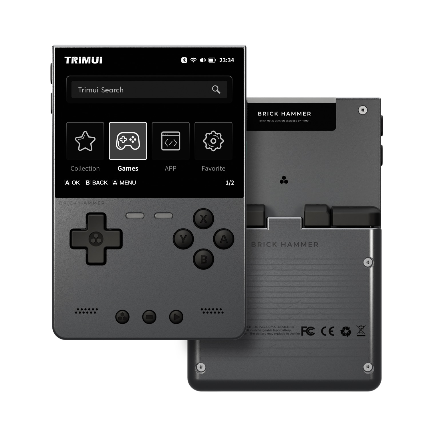 TRIMUI BRICK HAMMER Retro Hand - Retro Gaming Kiosk review and price