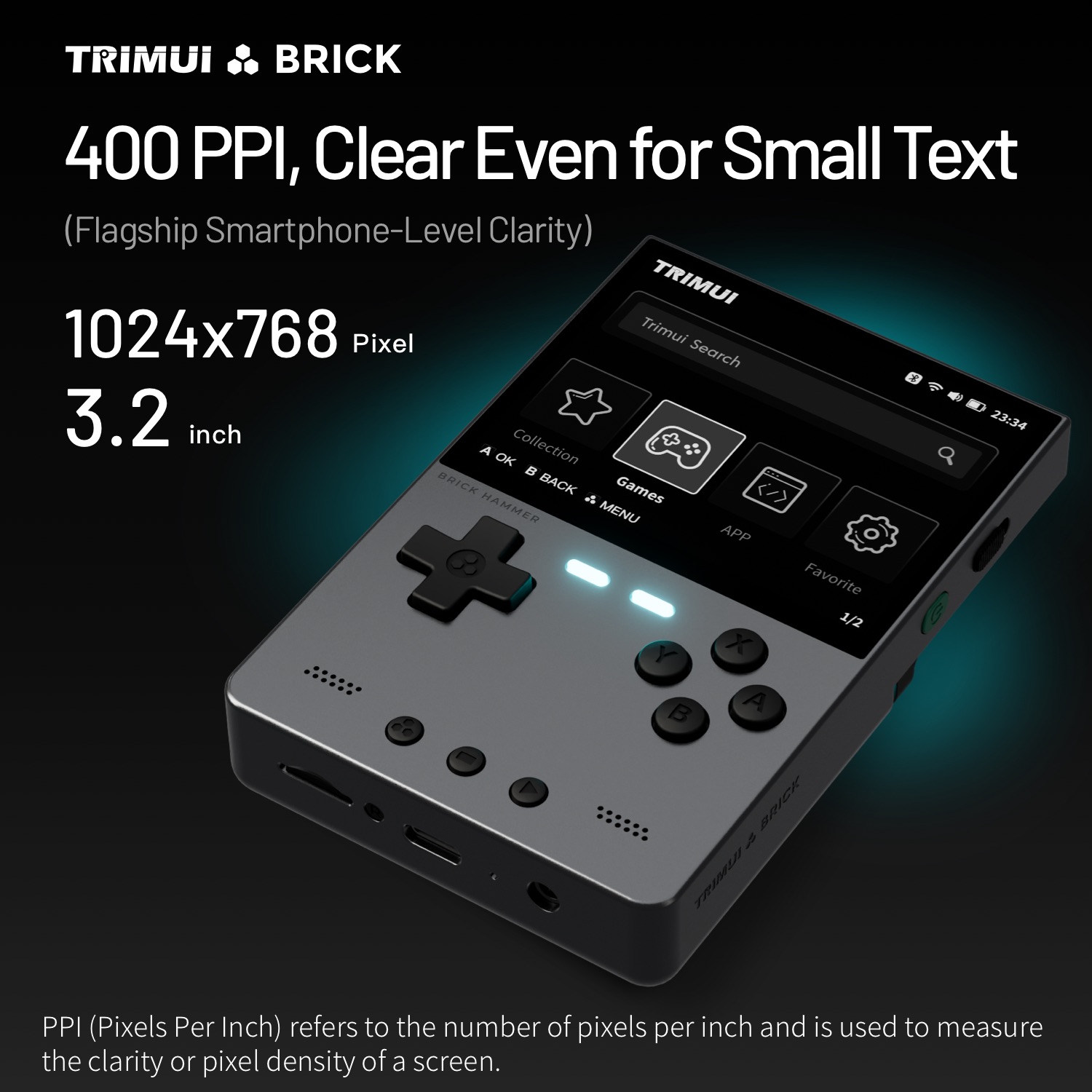 TRIMUI BRICK HAMMER Retro Hand - Retro Gaming Kiosk review and price